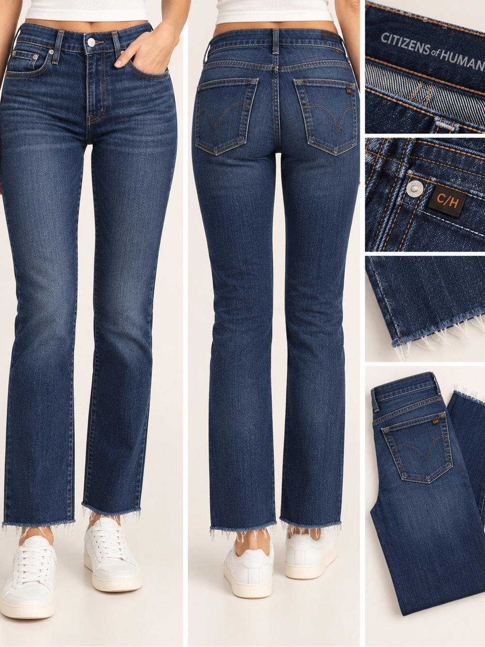 Citizens Of Humanity Dark Wash Straight Leg Jeans size 26